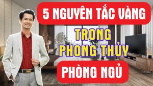 5 nguyên tắc vàng trong phong thủy phòng ngủ